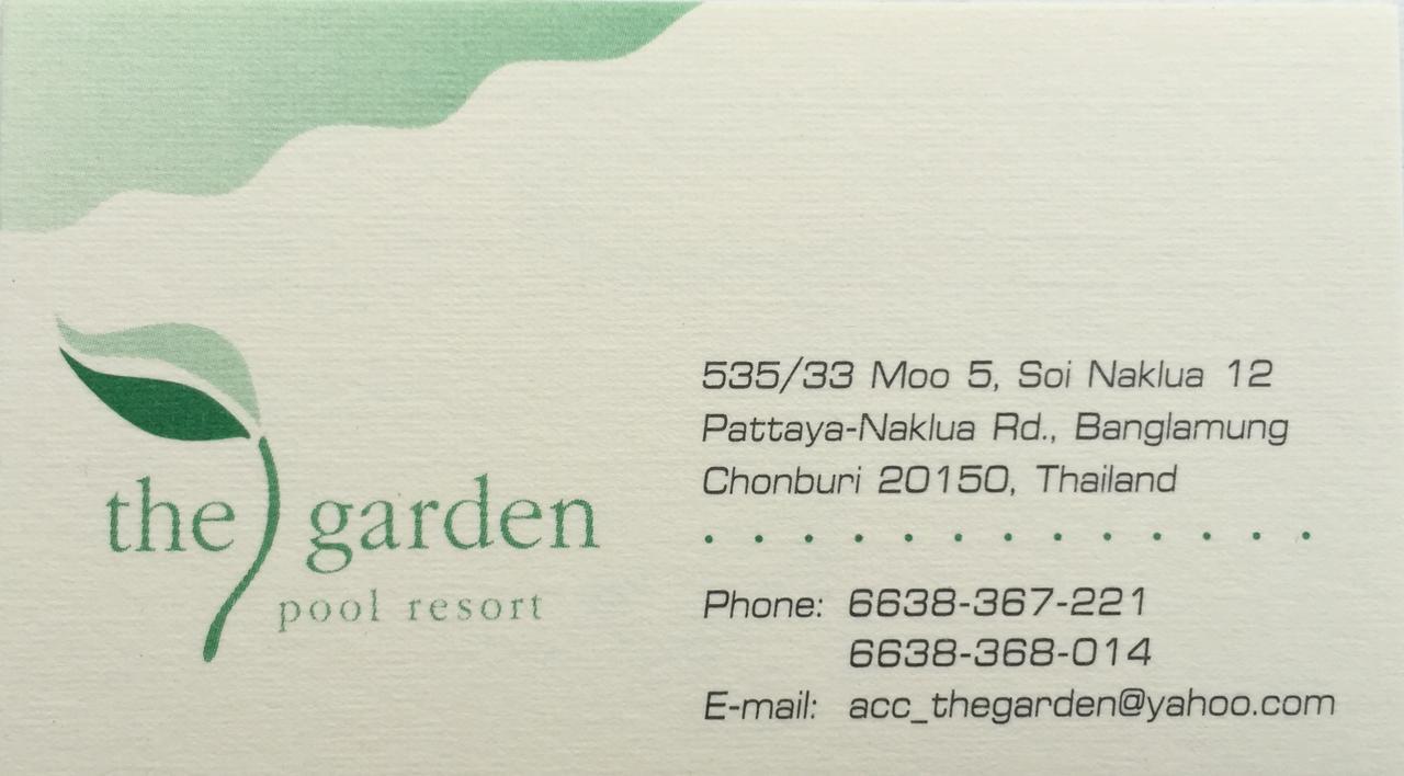 The Garden Pool Resort Pattaya Zewnętrze zdjęcie